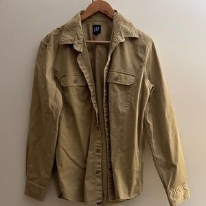 Gap Khaki Button Down, Small